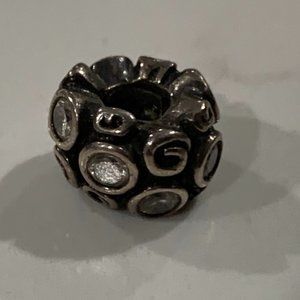 Pandora Spacer with clear stones